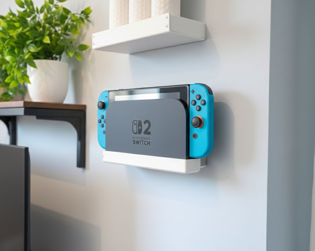Soporte Pared o IKEA Skadis para Nintendo Switch 2