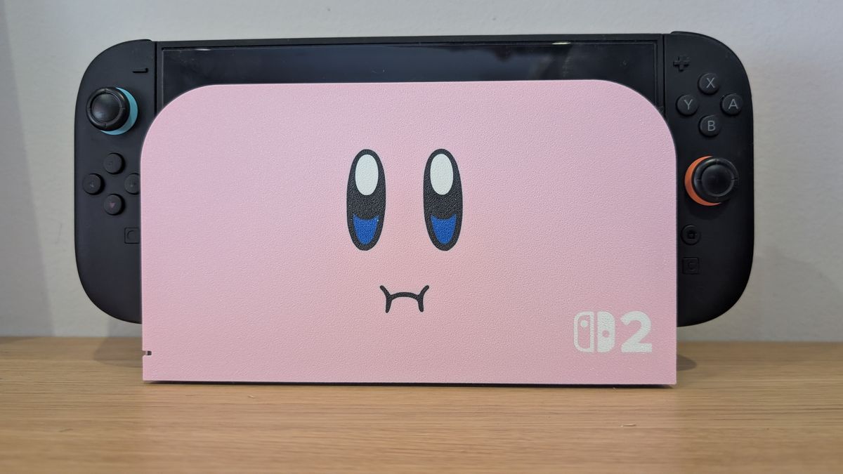 Funda Dock Switch Kirby 3D - Cozy