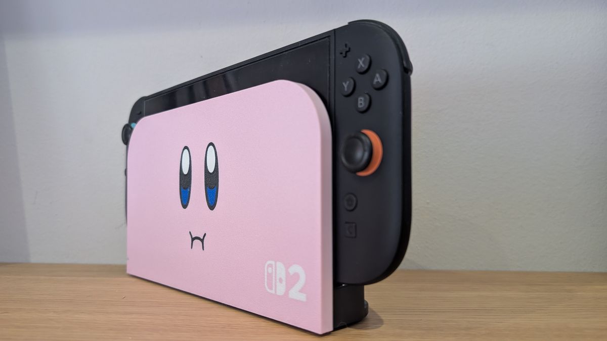 Funda Dock Switch Kirby 3D - Cozy