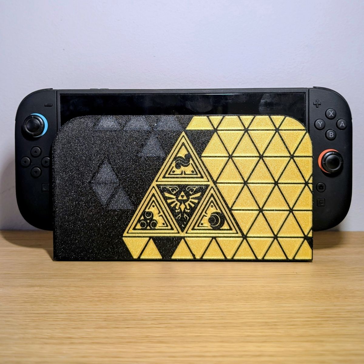 Funda Placa Dock Switch 2 Zelda 40 Aniversario 3D