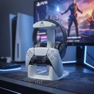 Soporte PS5 Mando y Auriculares