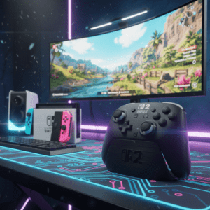 Soporte Mando Pro Nintendo Switch 1 o 2