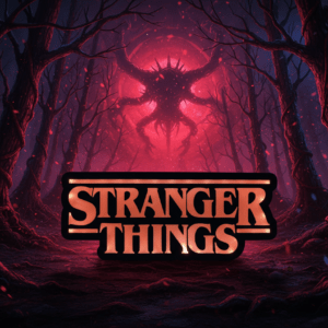 Lámpara LED Stranger Things
